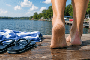 Summer Feet in Michigan Cracked Heels, Athlete's Foot and Fungal Toenails